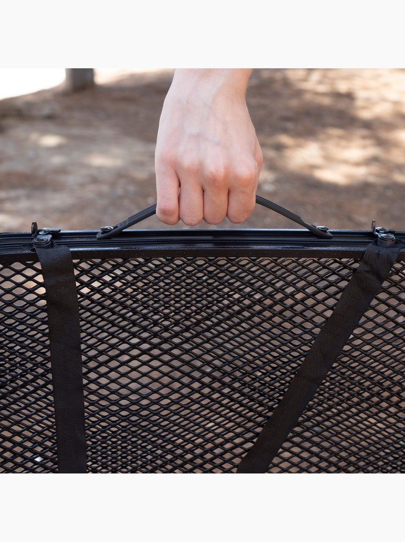 Petite table pliante valise de camping anti-renversement et ultralégère pour barbecue aktive Noir - Kiabi