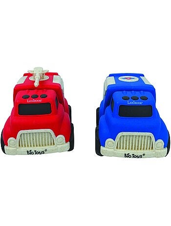 Petites voitures - pack de police et camion de pompier