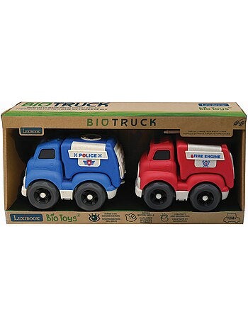 Petites voitures - pack de police et camion de pompier