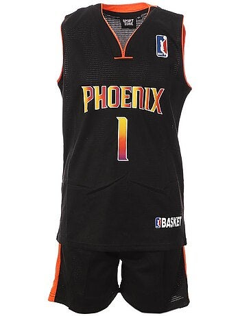 Phenix basketbalset zwart kinderen sport zone