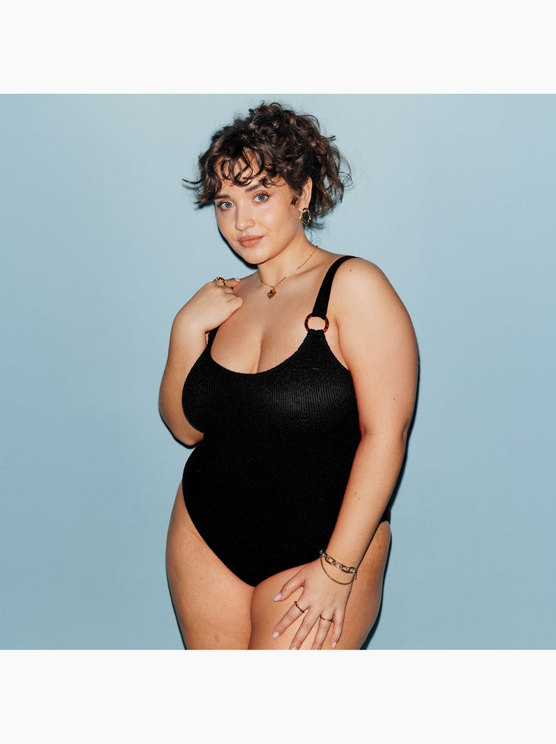 Pia badpak bralette zwart Zwart - Kiabi