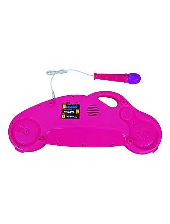Piano électronique disney princesse avec effets lumineux et microphone