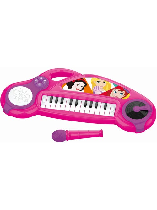 Piano électronique disney princesse avec effets lumineux et microphone - Kiabi Piano électronique disney princesse avec effets lumineux et microphone - Kiabi