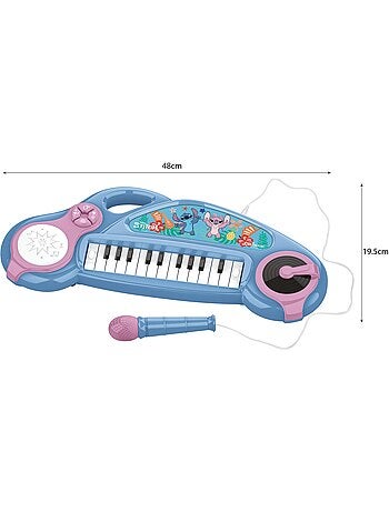 Piano électronique pour enfants stitch avec effets lumineux