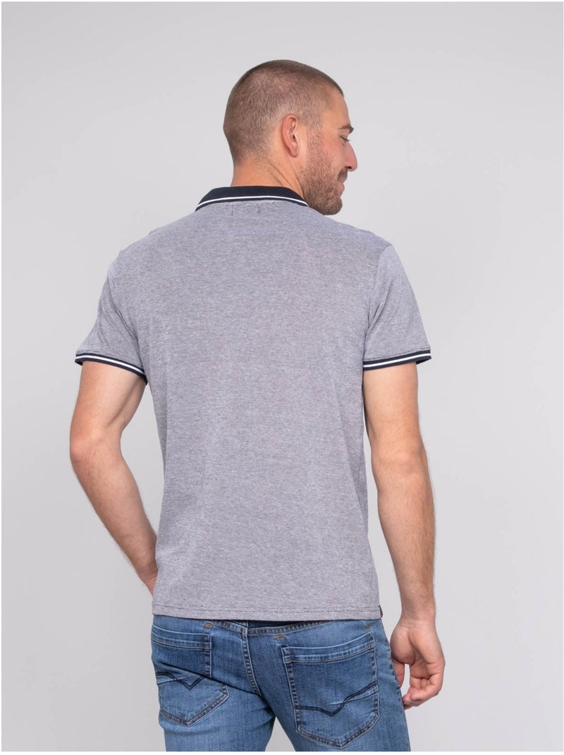Pigaston poloshirt met korte mouwen van puur katoen Zwart - Kiabi