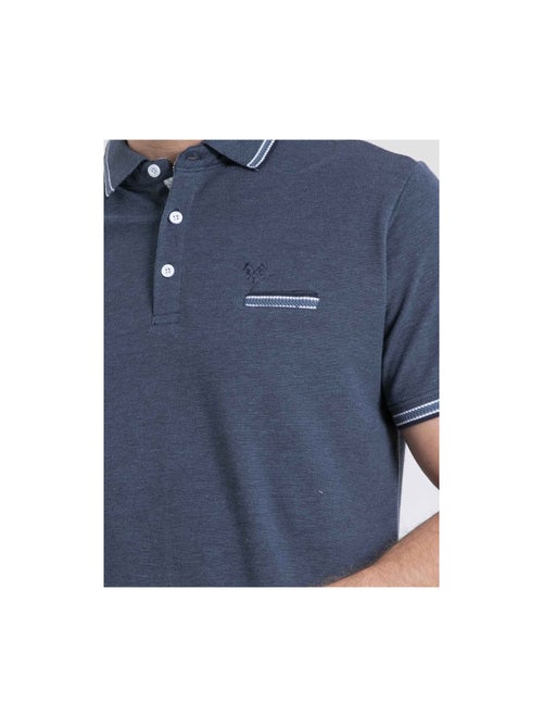 Pigustave poloshirt met korte mouwen van puur katoen - Kiabi