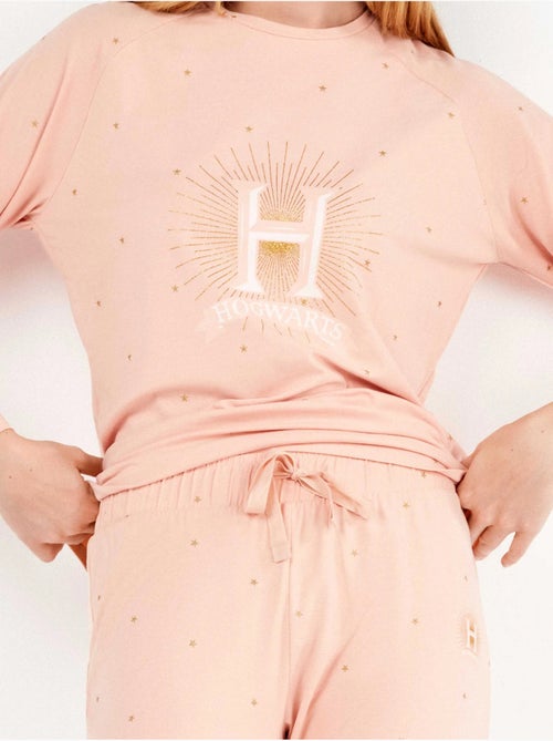 Pijama largo harry potter con microestrellas de algodón - Kiabi