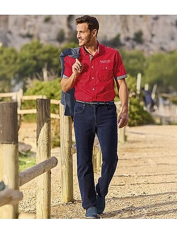 Pilotenoverhemd sunset beach - atlas for men