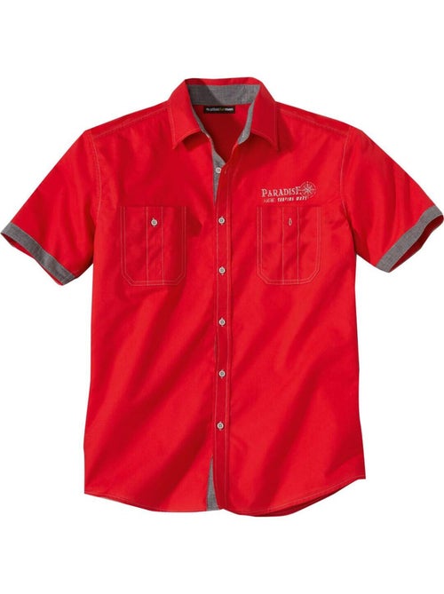 Pilotenoverhemd Sunset Beach - ATLAS FOR MEN - Kiabi Pilotenoverhemd Sunset Beach - ATLAS FOR MEN - Kiabi