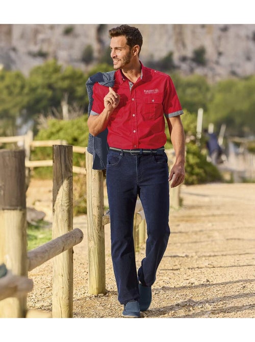 Pilotenoverhemd Sunset Beach - ATLAS FOR MEN - Kiabi Pilotenoverhemd Sunset Beach - ATLAS FOR MEN - Kiabi