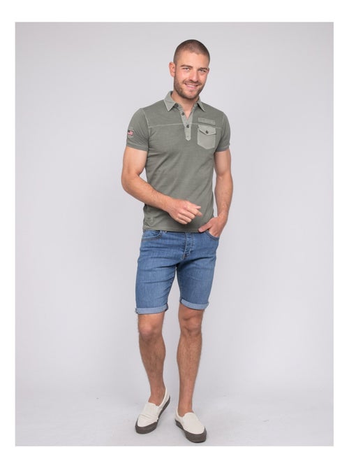 Pilotoma poloshirt met korte mouwen van katoen - Kiabi