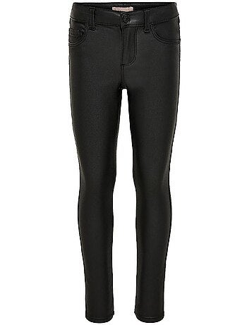 Pim jean skinny zwart gecoat meisje 15210750