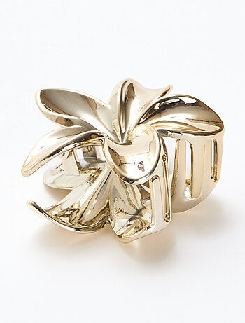 Pince à cheveux en forme de fleur