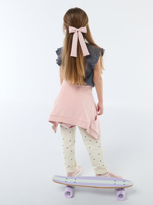 Pince croco avec nœud fantaisie et ruban - Kiabi