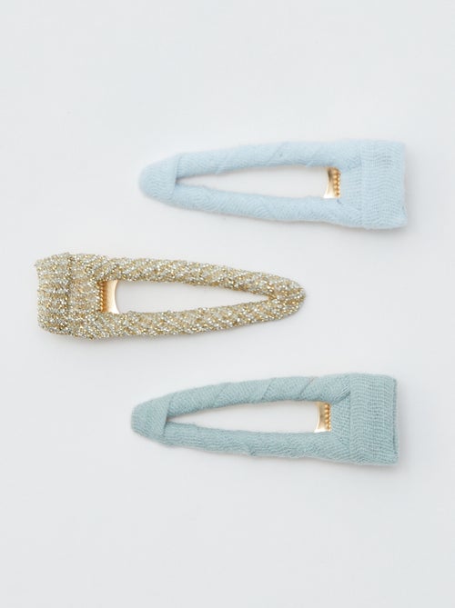 Pinces en tissu - lot de 3 - Kiabi