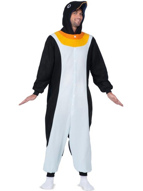 Pinguïnkostuum of -pyjama met capuchon - Kiabi