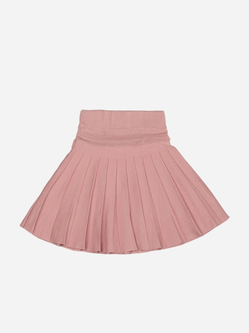 Piqué rok met zakken - Kids Star Roze - Kiabi