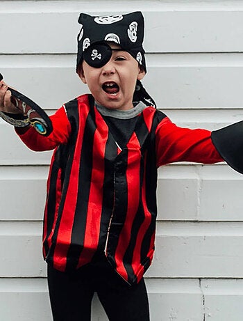 Piraten-ooglap kostuum voor kinderen