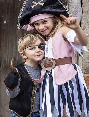 Piraten-ooglap kostuum voor kinderen