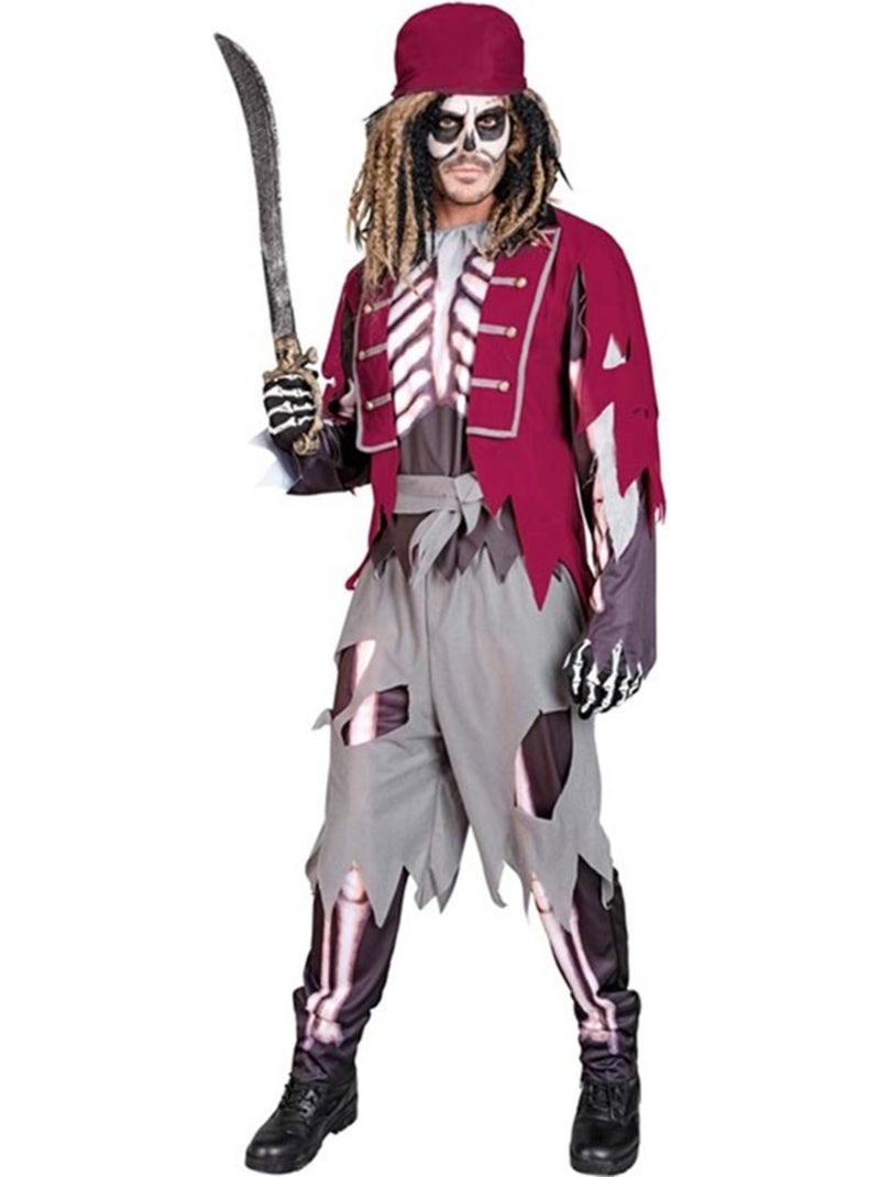 Piratenschipjongen skeletkostuum Multicolor - Kiabi