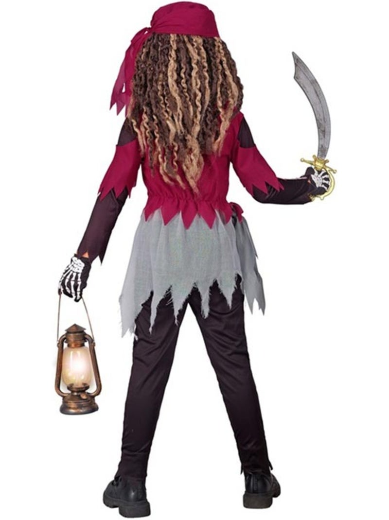 Piratenschipjongen skeletkostuum Multicolor - Kiabi