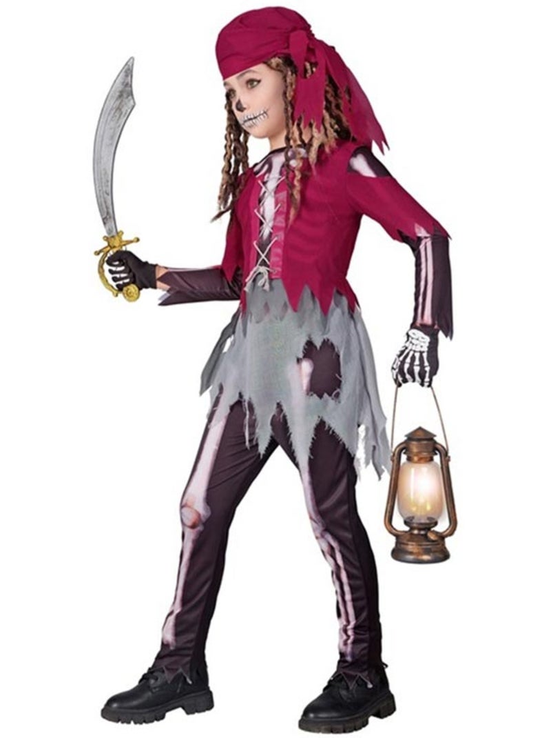 Piratenschipjongen skeletkostuum Multicolor - Kiabi