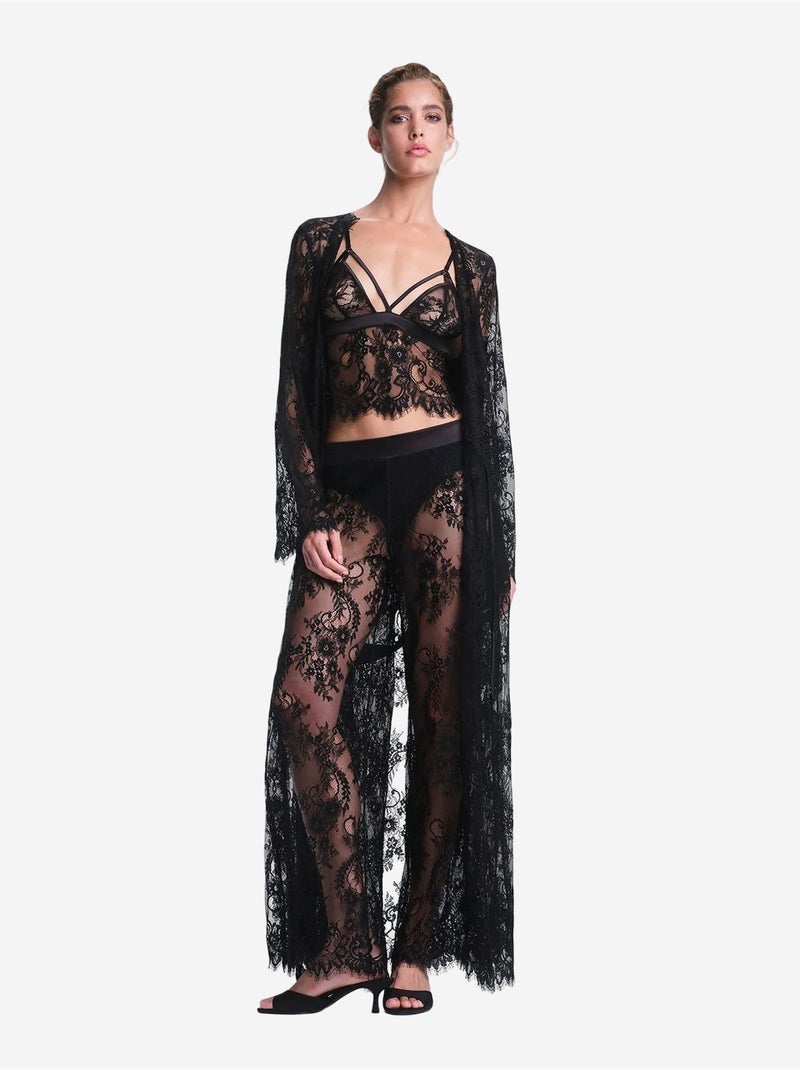 Pirra lace kamerjas privee collectie penti Zwart - Kiabi