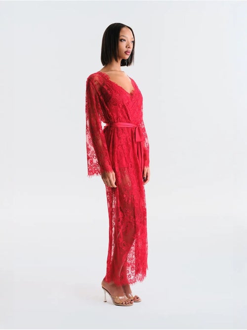 Pirra lace ochtendjas privee collectie penti - Kiabi