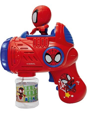Pistolet à bulles spidey avec effets lumineux et sonores