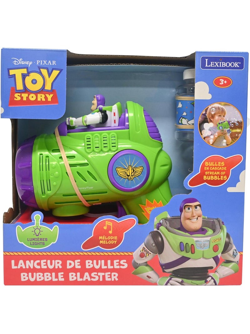 Pistolet à bulles toy story avec effets lumineux et sonores Vert - Kiabi