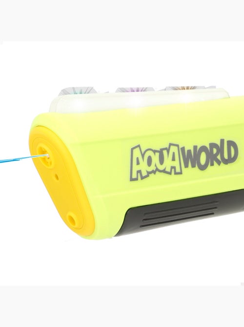 Pistolet à eau électrique avec lumières et sons aqua word - Kiabi