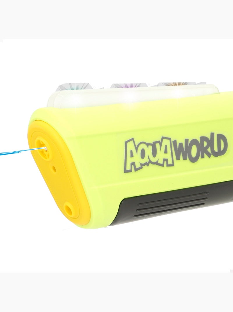 Pistolet à eau électrique avec lumières et sons aqua word N/A - Kiabi