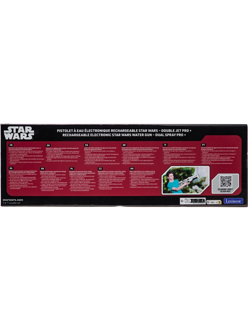 Pistolet à eau électronique rechargeable star wars Blanc - Kiabi