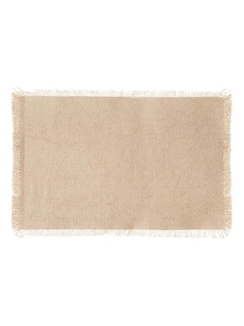 Placemat met franje - Kiabi