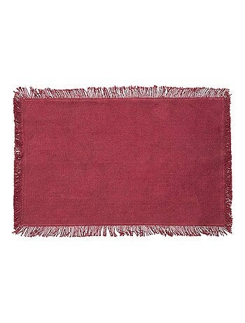 Placemat met franje
