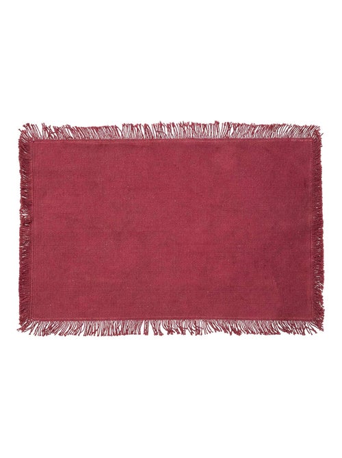 Placemat met franje - Kiabi Placemat met franje - Kiabi