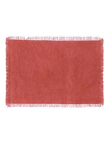 Placemat met franje