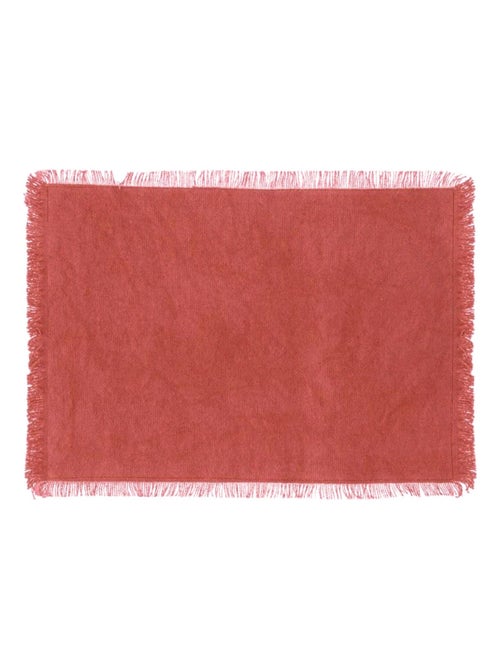 Placemat met franje - Kiabi