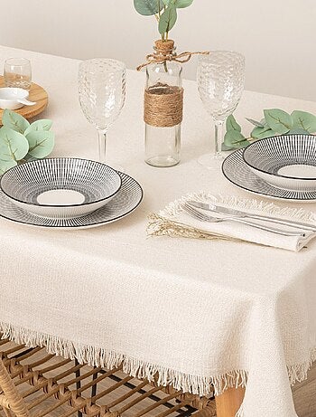 Placemat met franje