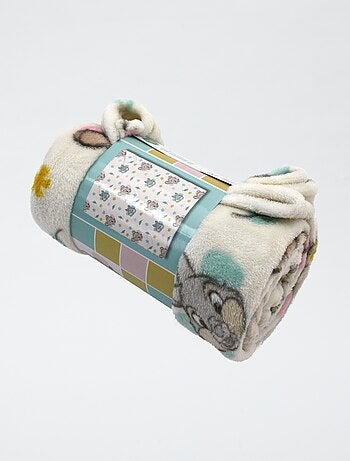 Plaid à motif 'Bambi'