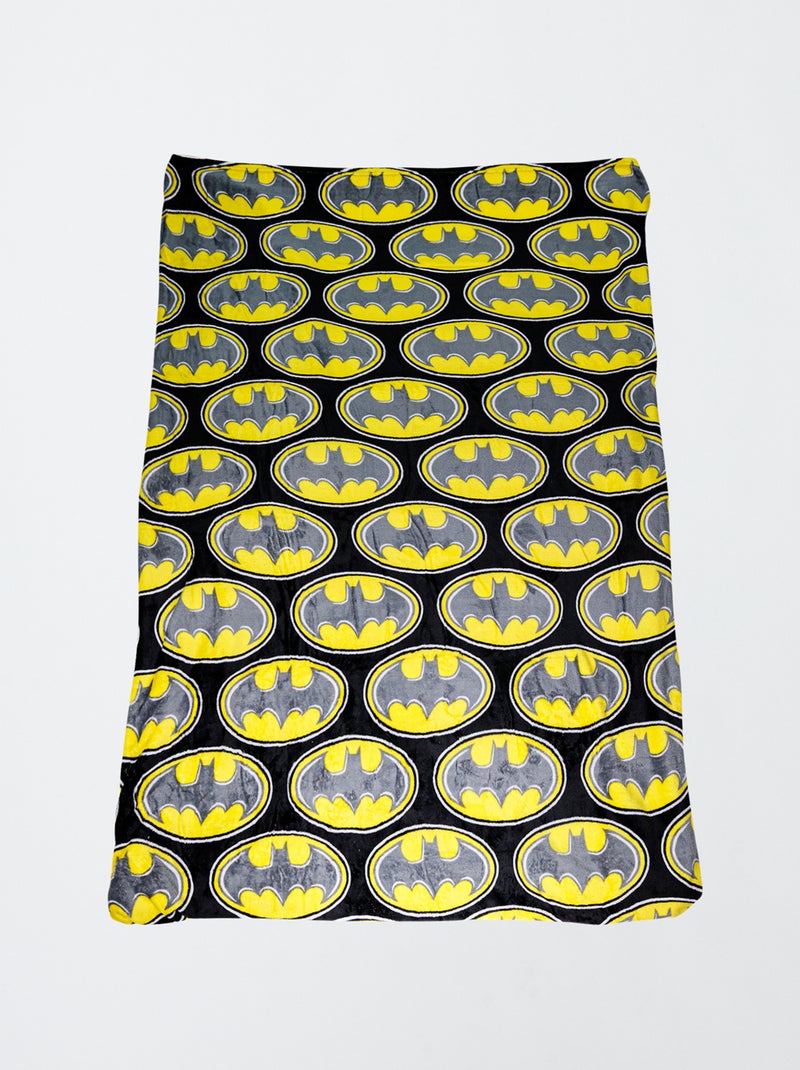 Plaid 'Batman' Noir - Kiabi