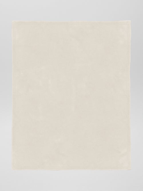 Plaid bébé polaire - Kiabi