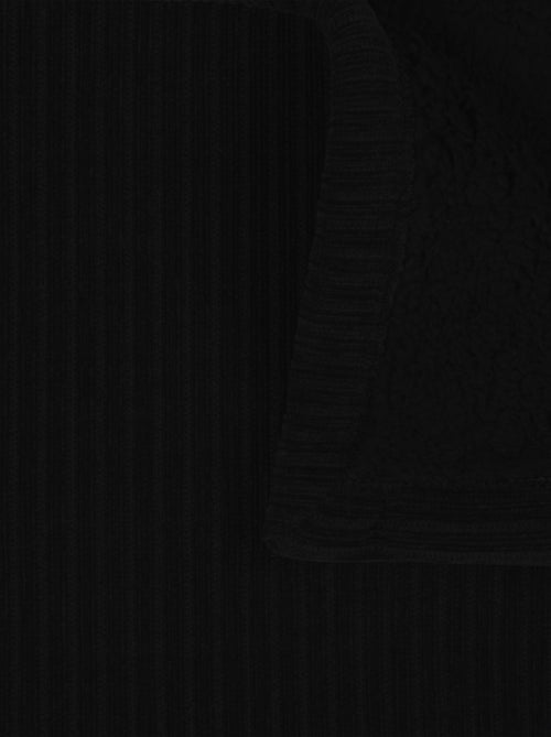 Plaid côtelé ultra doux - Kiabi Plaid côtelé ultra doux - Kiabi