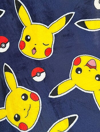 Plaid cuddle imprimé 'Pikachu'