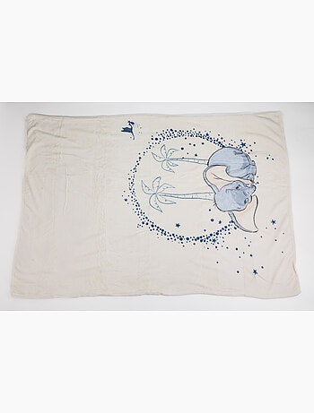 Plaid Flanelle Enfant Dumbo Disney 110x150 cm
