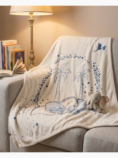 Plaid Flanelle Enfant Dumbo Disney 110x150 cm - Kiabi Plaid Flanelle Enfant Dumbo Disney 110x150 cm - Kiabi