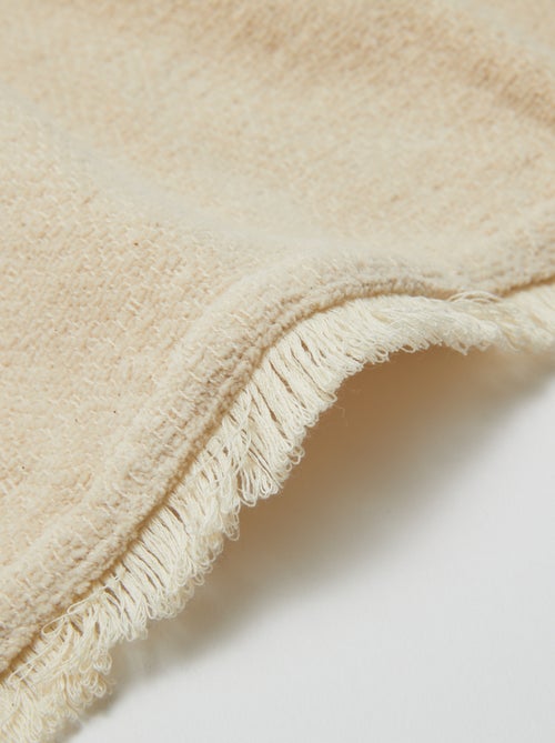 Plaid maille chenille 130 x 150 cm - Kiabi Home - Kiabi