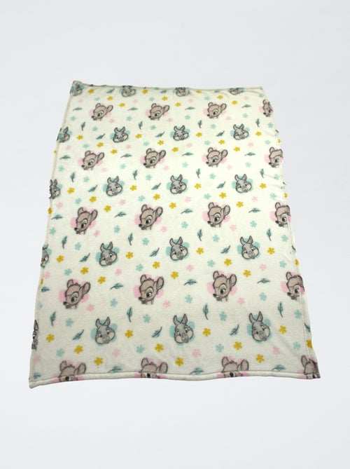 Plaid met Bambi-motiefje - Kiabi