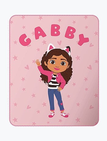Plaid met print van Gabby's poppenhuis