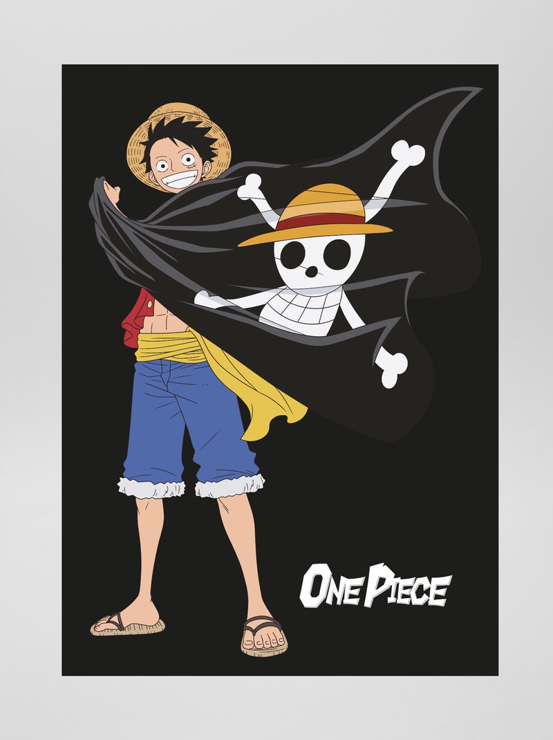 Plaid 'One piece' noir - Kiabi
